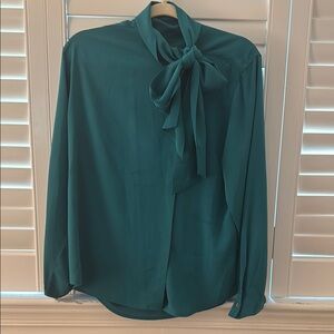 Vintage Christian Dior flowy blouse